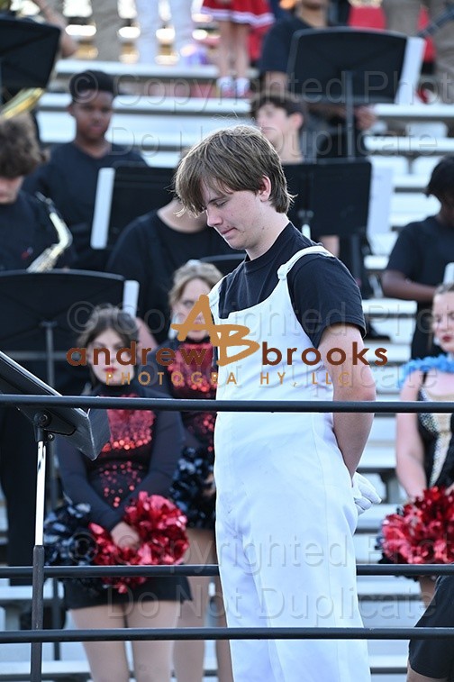 Band action during game vs Marion County